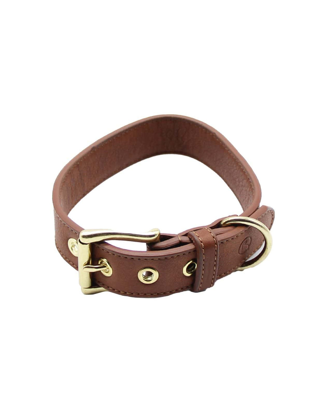 Allen Barkly Leather Collar brown
