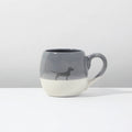 Alma & Gustl Becher Dackel Dusty Grau