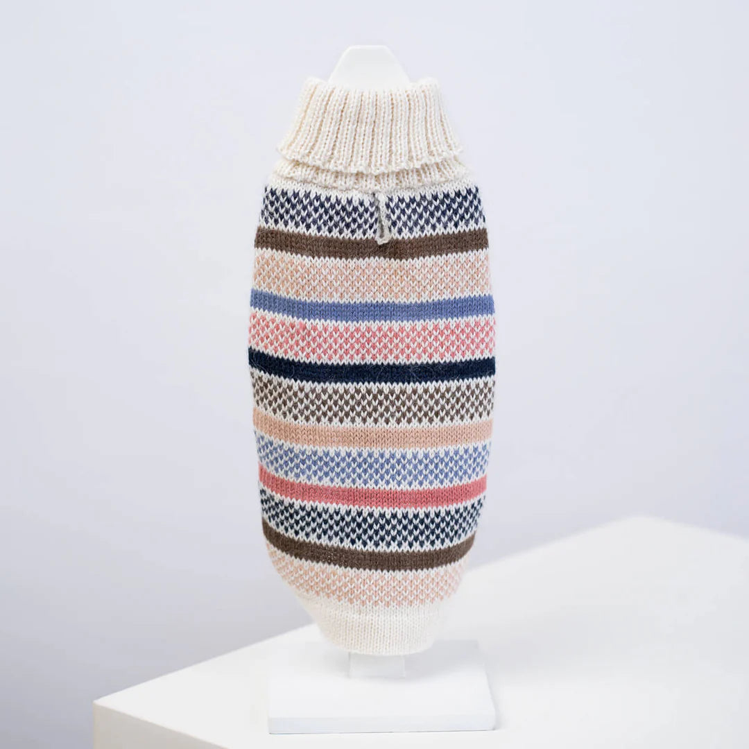 Alqo Wasi Dog Sweater Blushline