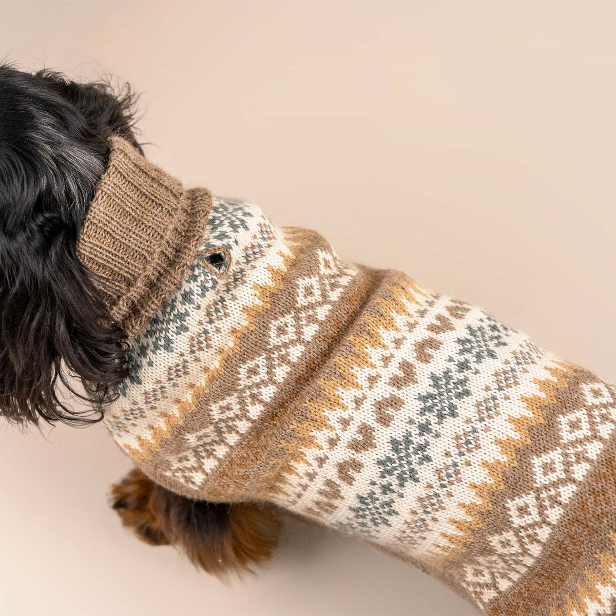 Alqo Wasi Hundepullover Fall Medley Toasted Almond