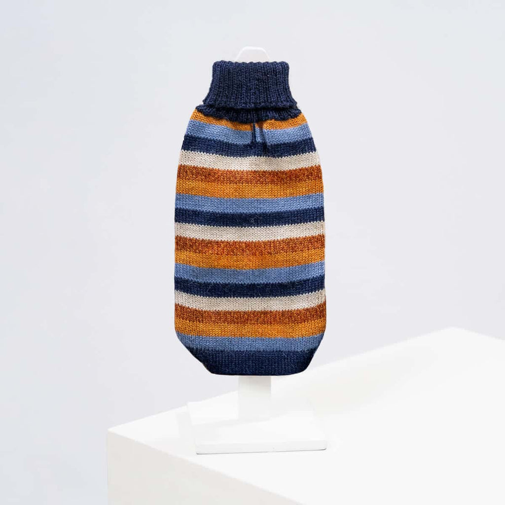 Alqo Wasi Hundepullover Navy Stripes