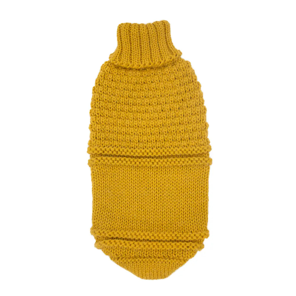 Alqo Wasi Hundepullover Oscar Mustard