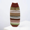Alqo Wasi Dog Sweater Rusty Striped
