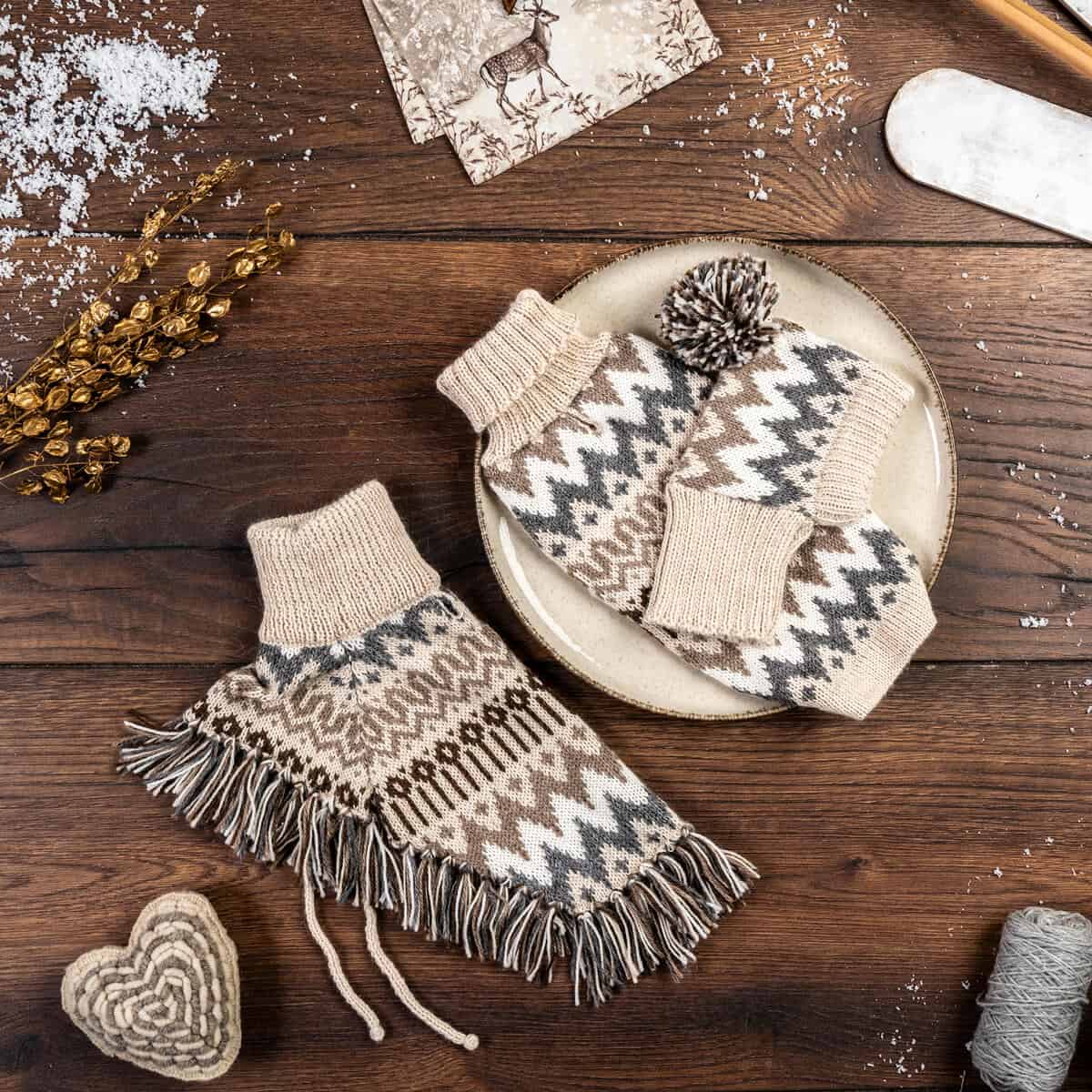 Alqo Wasi Hundepullover Woolly Winter