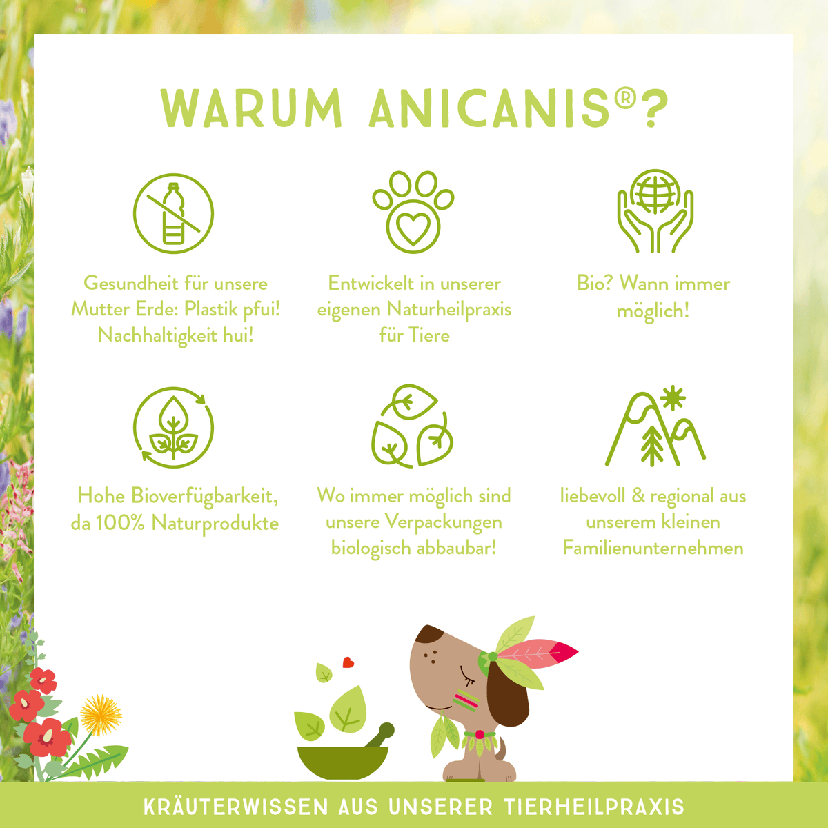 AniCanis Bio-Kräutermischung Atemfrisch
