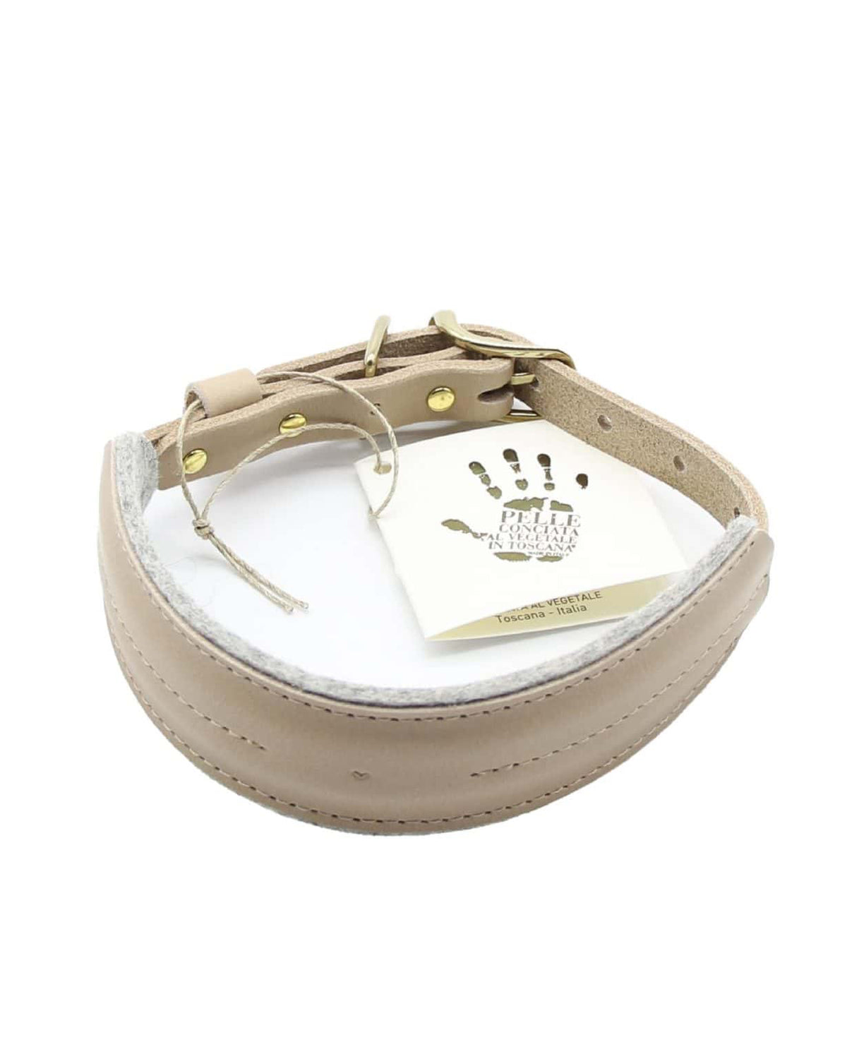 Band&Roll Lederhalsband Pine