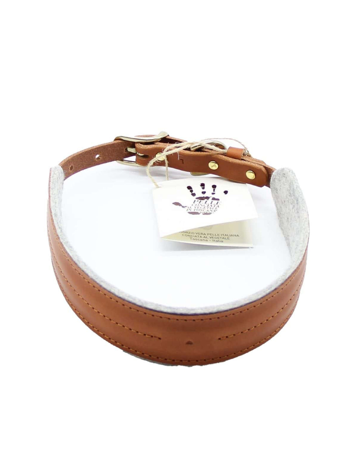 Band&Roll Lederhalsband Pine
