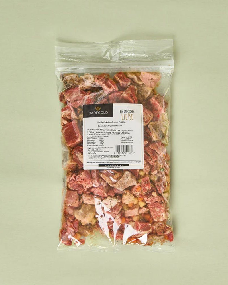 Barfgold Complete Menu Lamb "Goldstückchen" (Fhain)