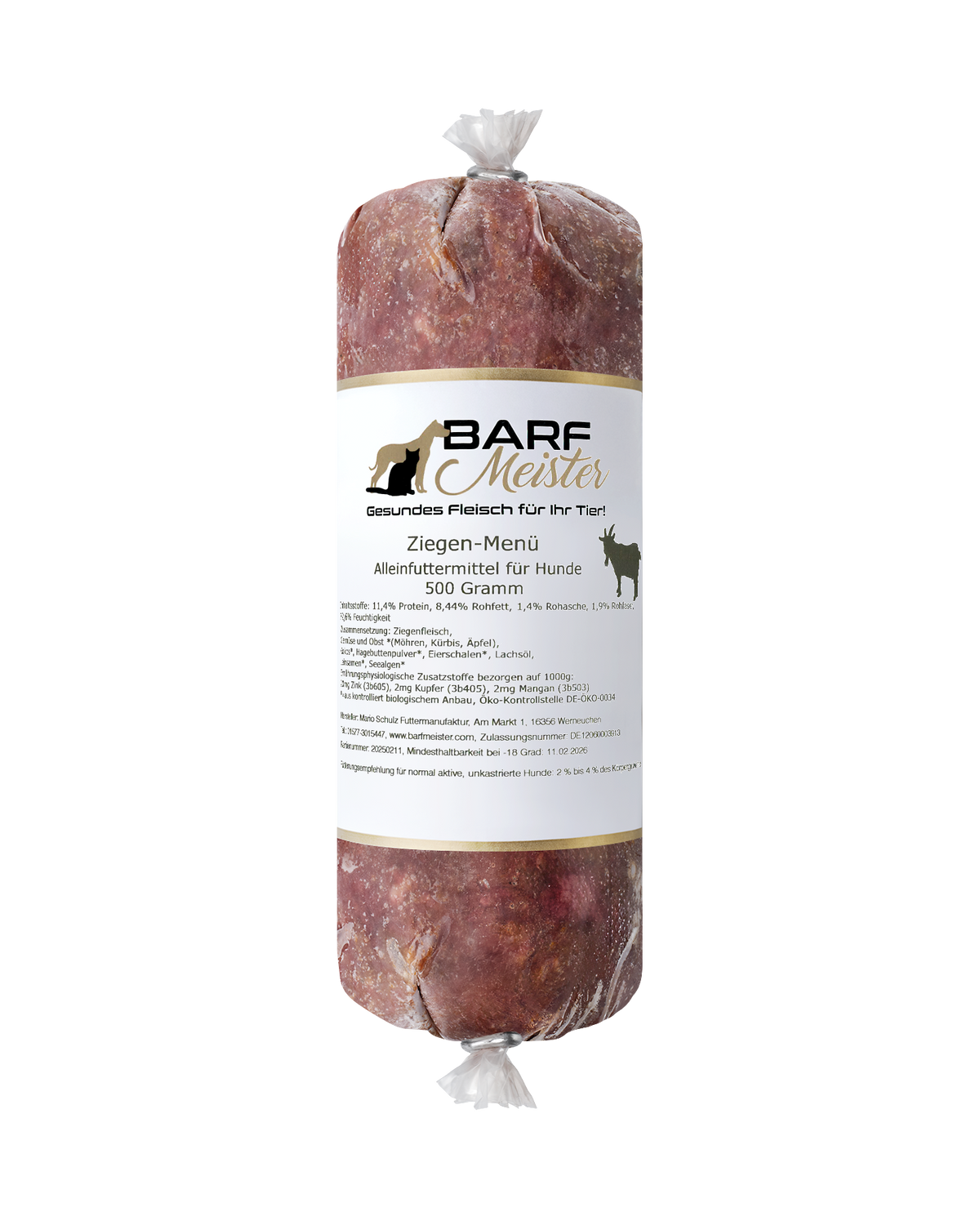 Barfmeister Complete Meal Goat (Medium)
