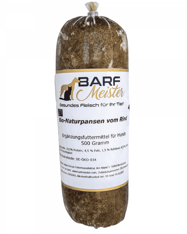 Barfmeister Organic Beef Tripe Supplement (Middle)