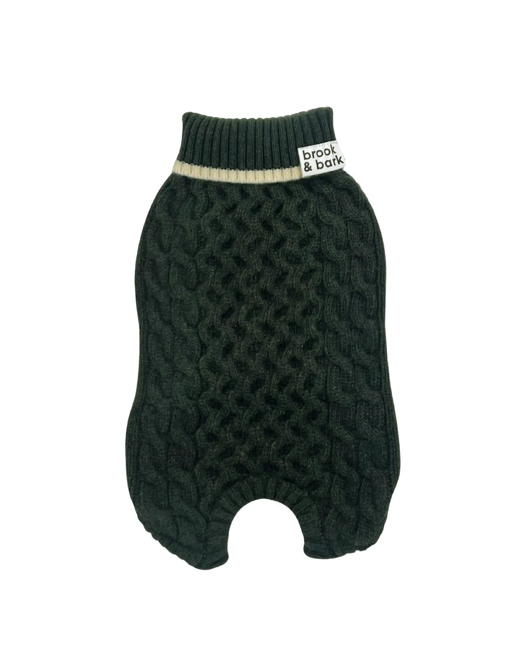 Brook&Bark Hundepullover Stavos Olive