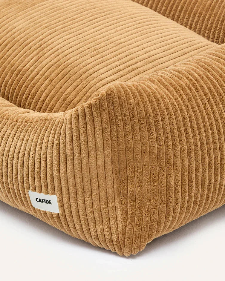 CAFIDE Hundebett Snozy Cord Senf