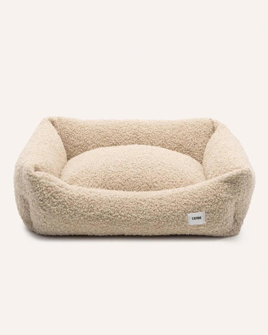 CAFIDE Hundebett Snozy Teddy Beige