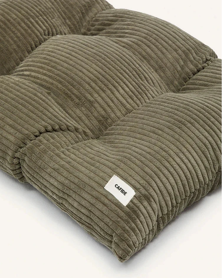 CAFIDE Hundekissen Bela Cord Grün