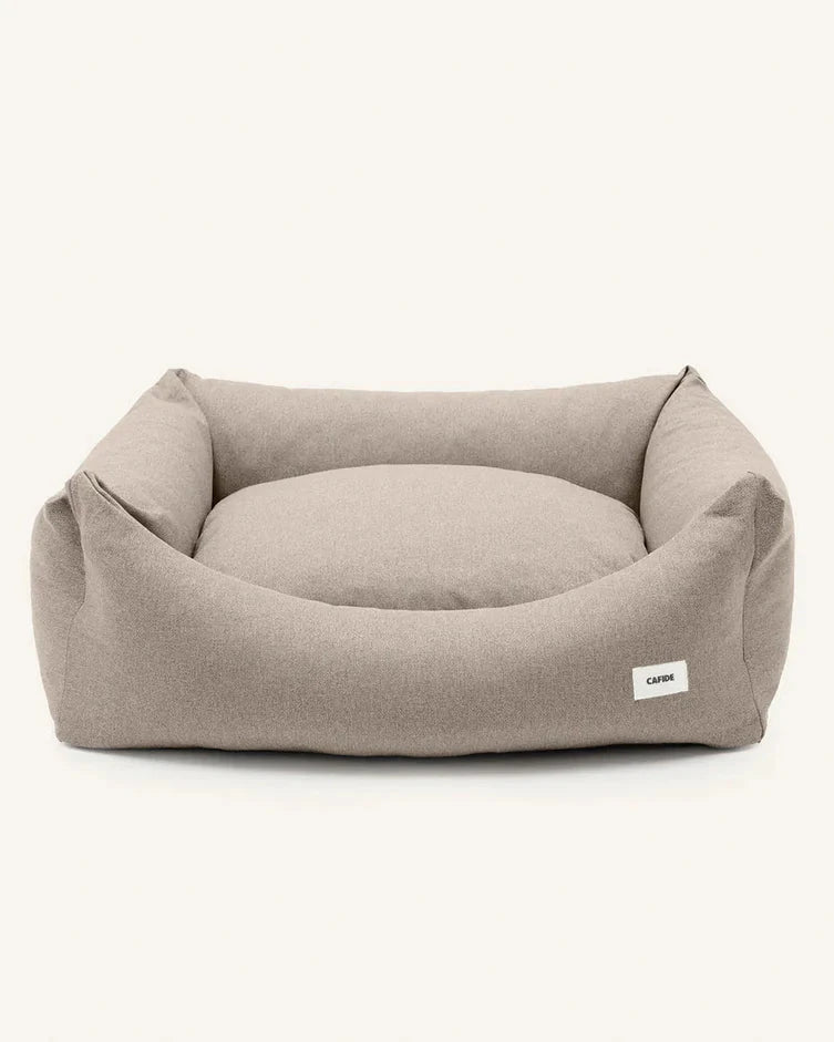 CAFIDE Snozy Beige Dog Bed