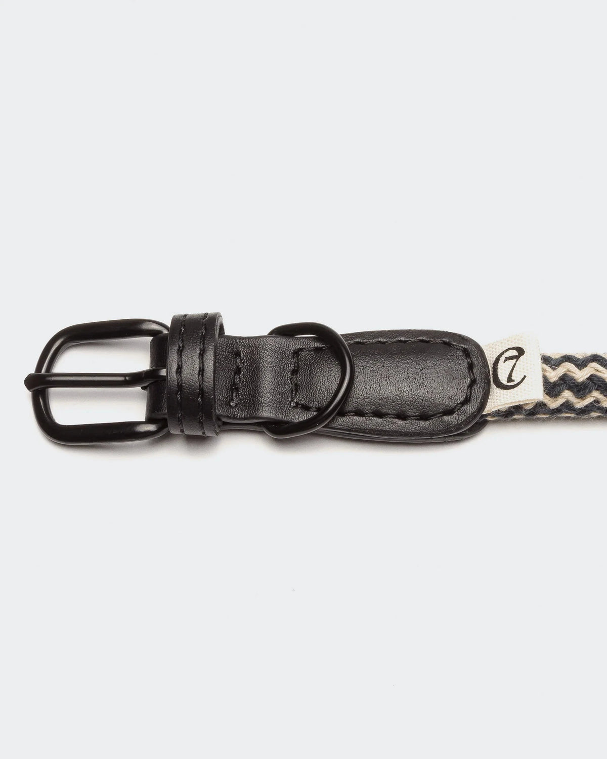 CLOUD7 Dog Collar Mauerpark Zigzag Black