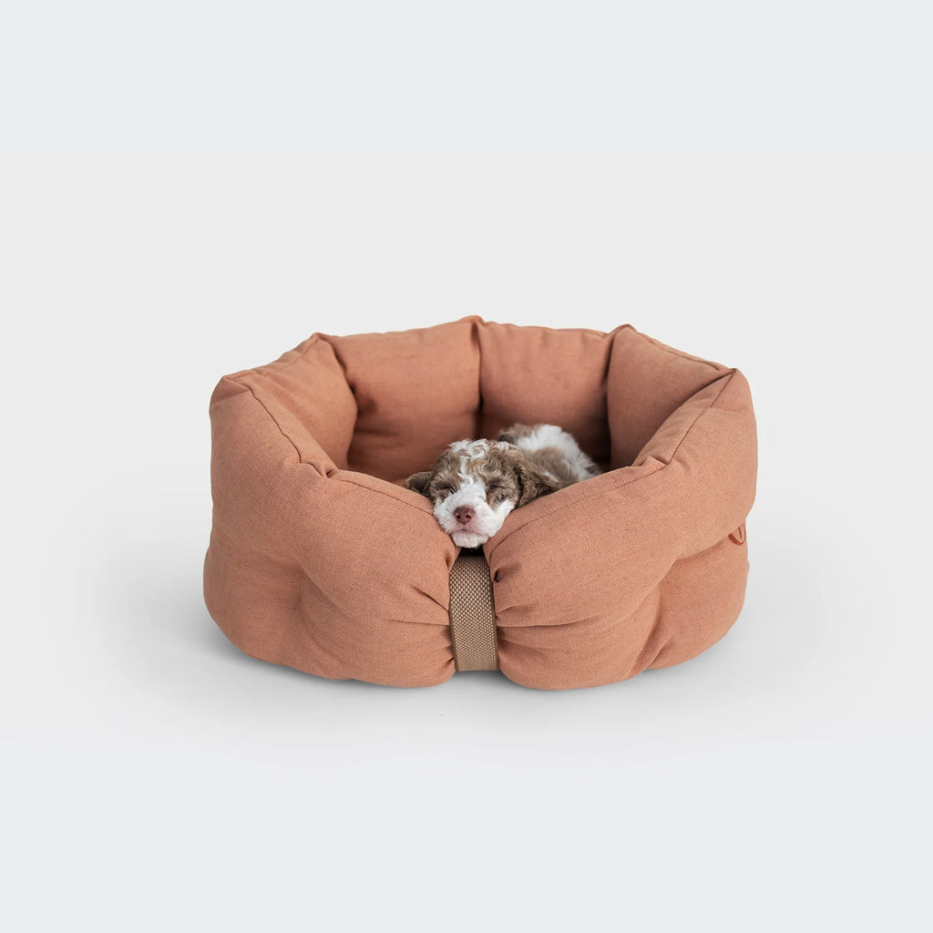 CLOUD7 Hundebett LTTL Snoozy Linen-Mix Dusty Rose