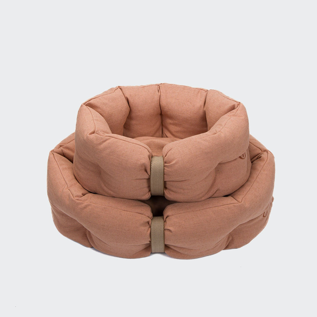 CLOUD7 Hundebett LTTL Snoozy Linen-Mix Dusty Rose