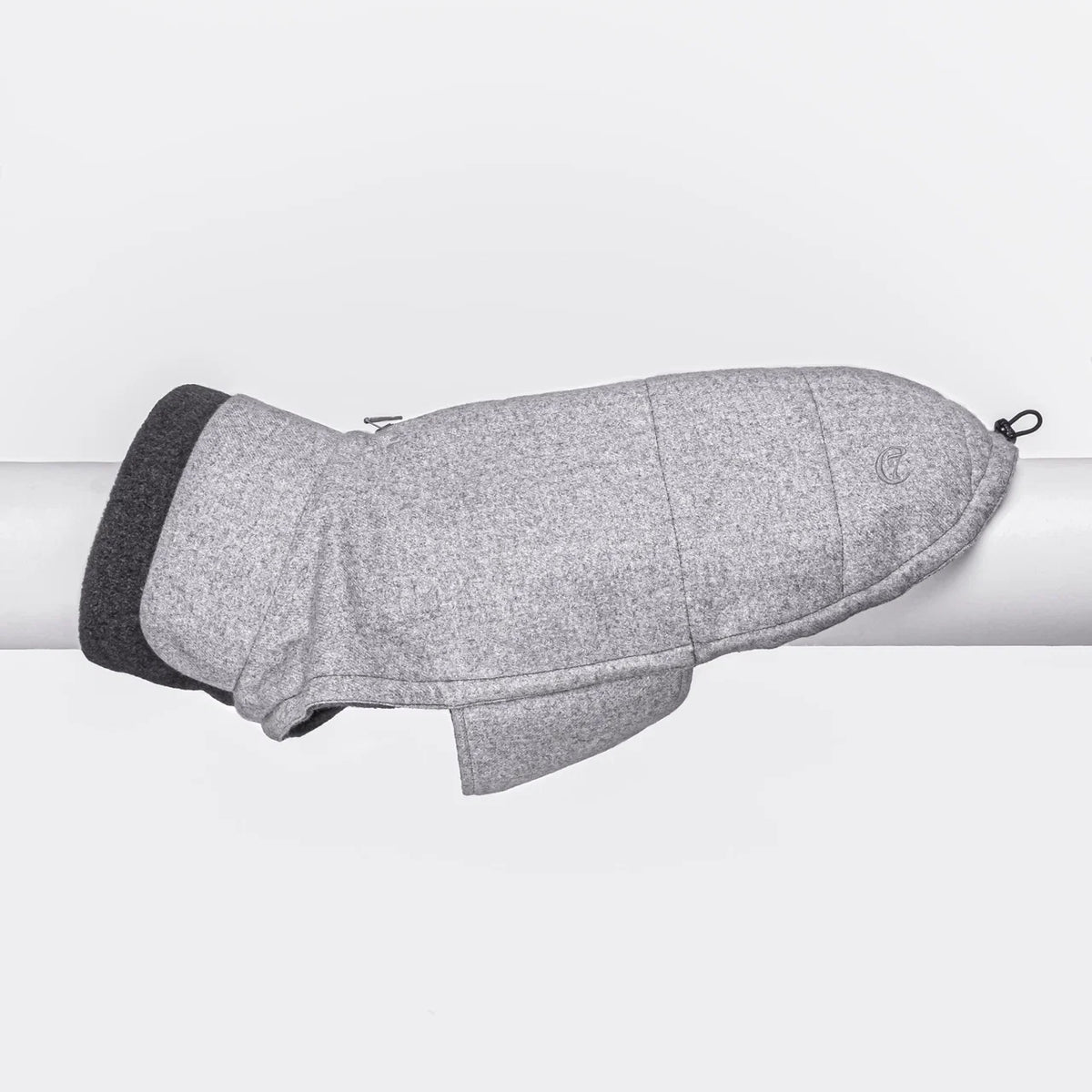 CLOUD7 Hundemantel Brooklyn BULLDOGGE Flanell Grey Gr.5