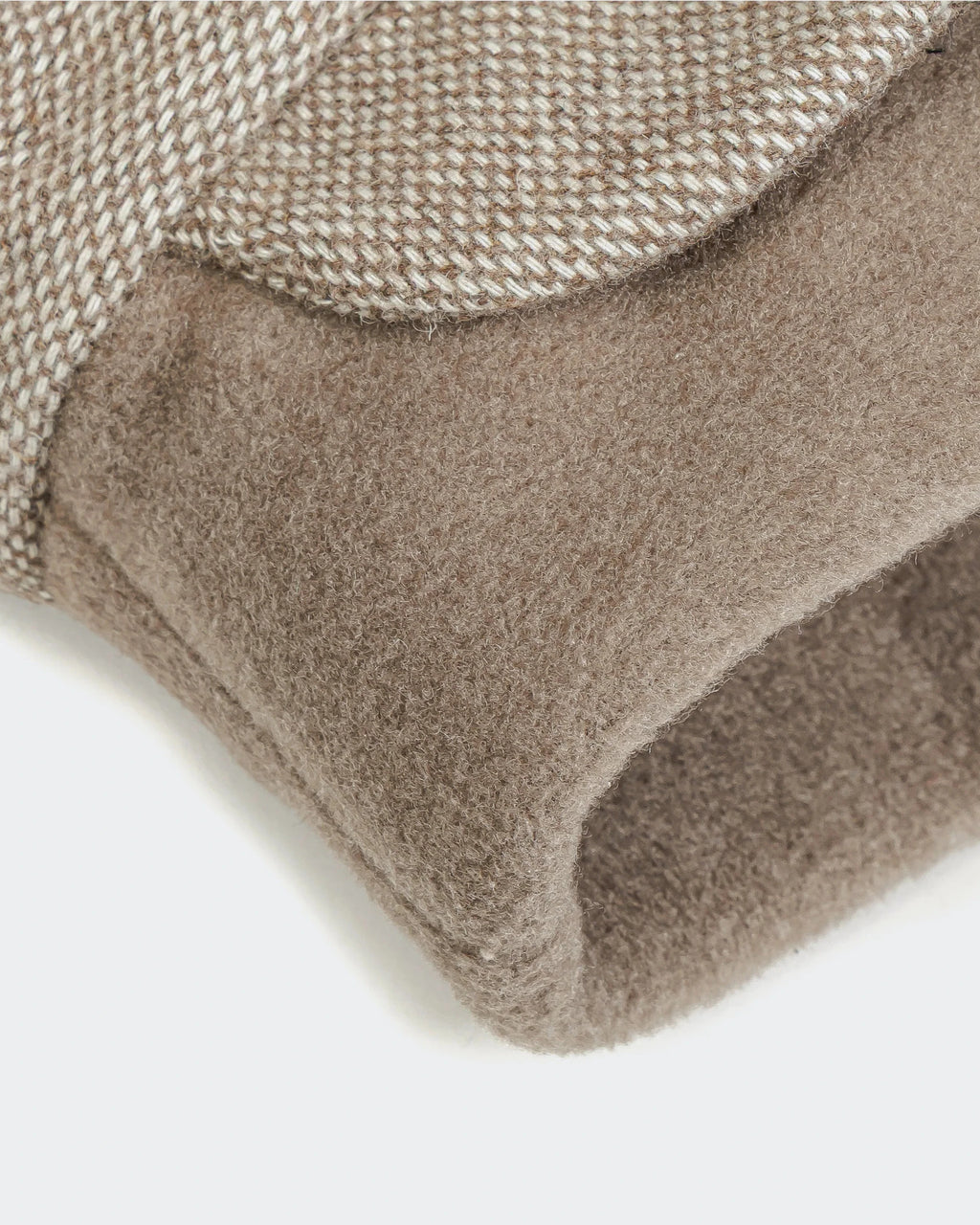 CLOUD7 Dog Coat Brooklyn DACHSHUND Tweed Beige