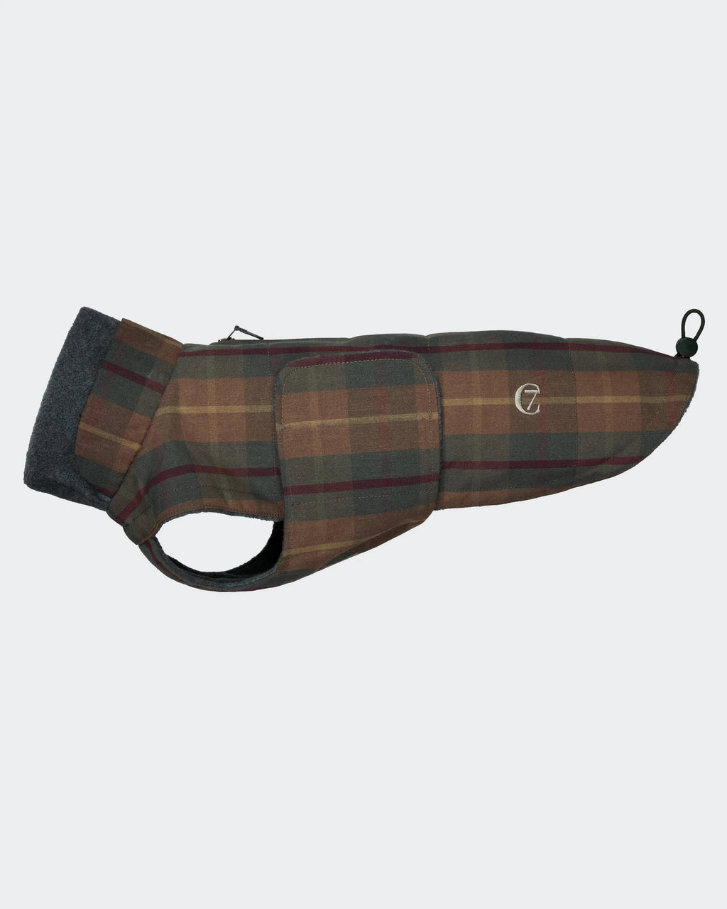 CLOUD7 Hundemantel Brooklyn DACKEL Waxed Tartan