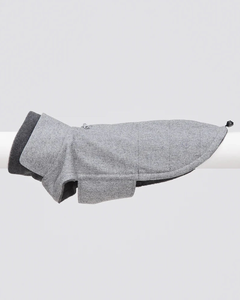 CLOUD7 Hundemantel Brooklyn Flanell Grey