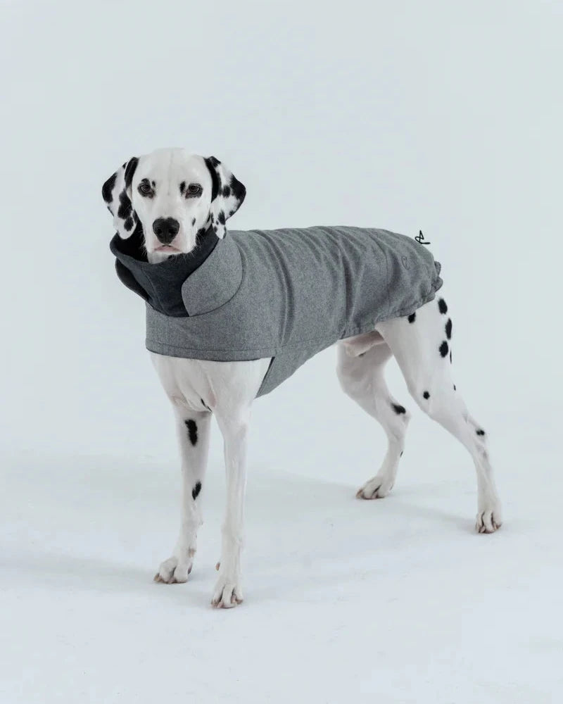 CLOUD7 Hundemantel Brooklyn Flanell Grey