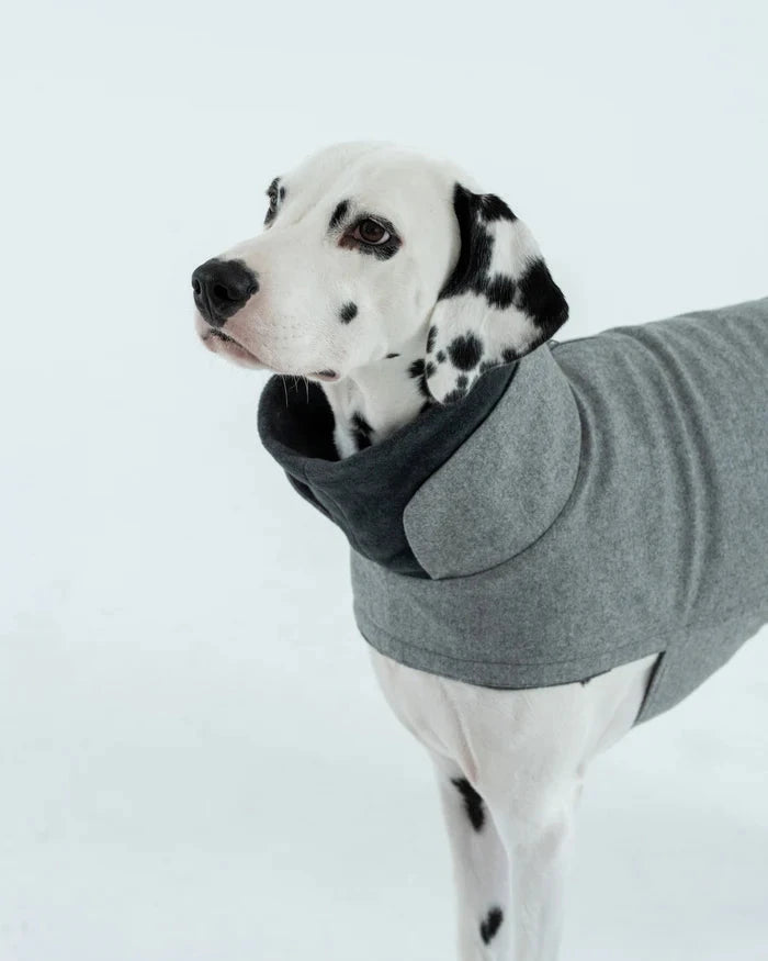 CLOUD7 Hundemantel Brooklyn Flanell Grey