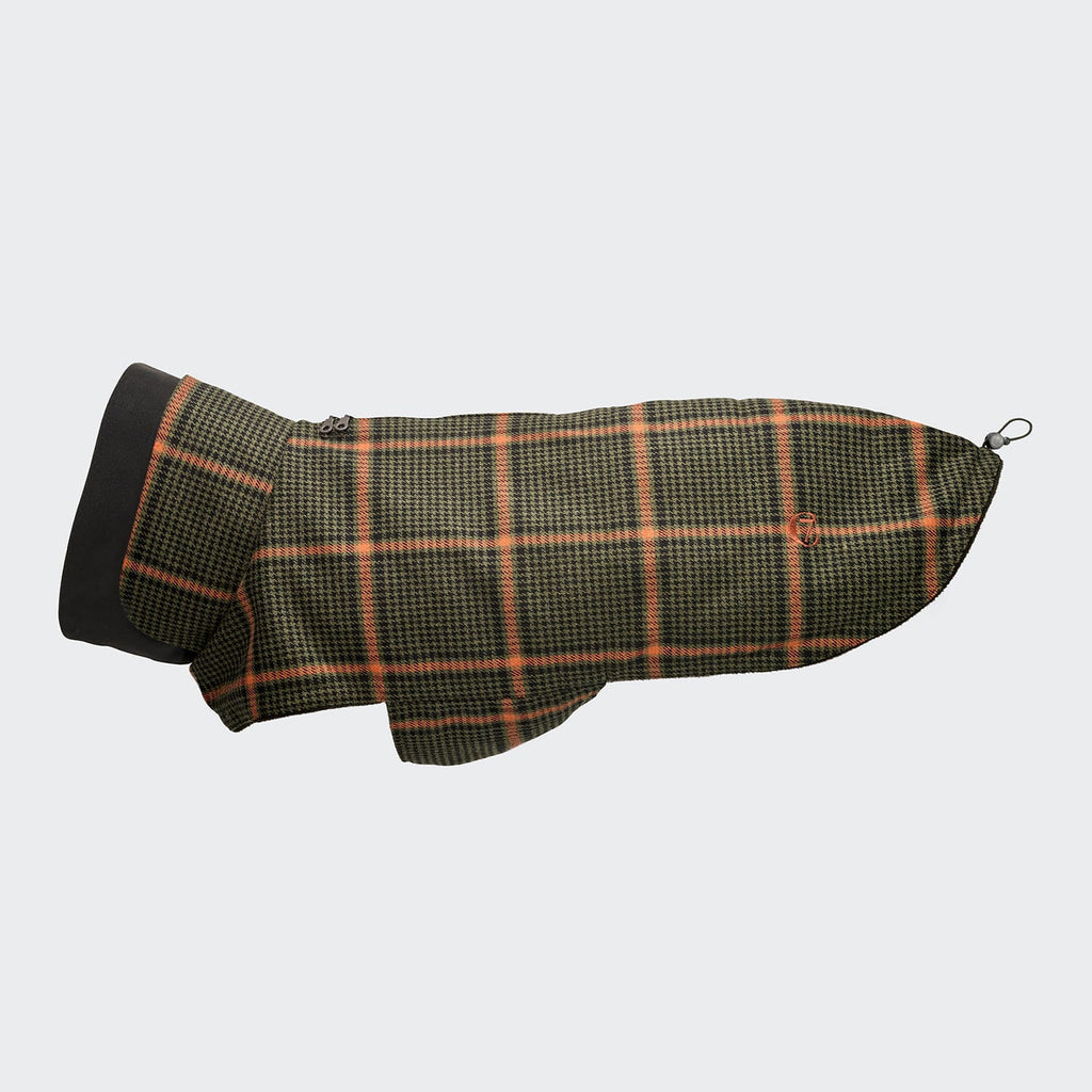 CLOUD7 Hundemantel Brooklyn Flanell Tartan Green