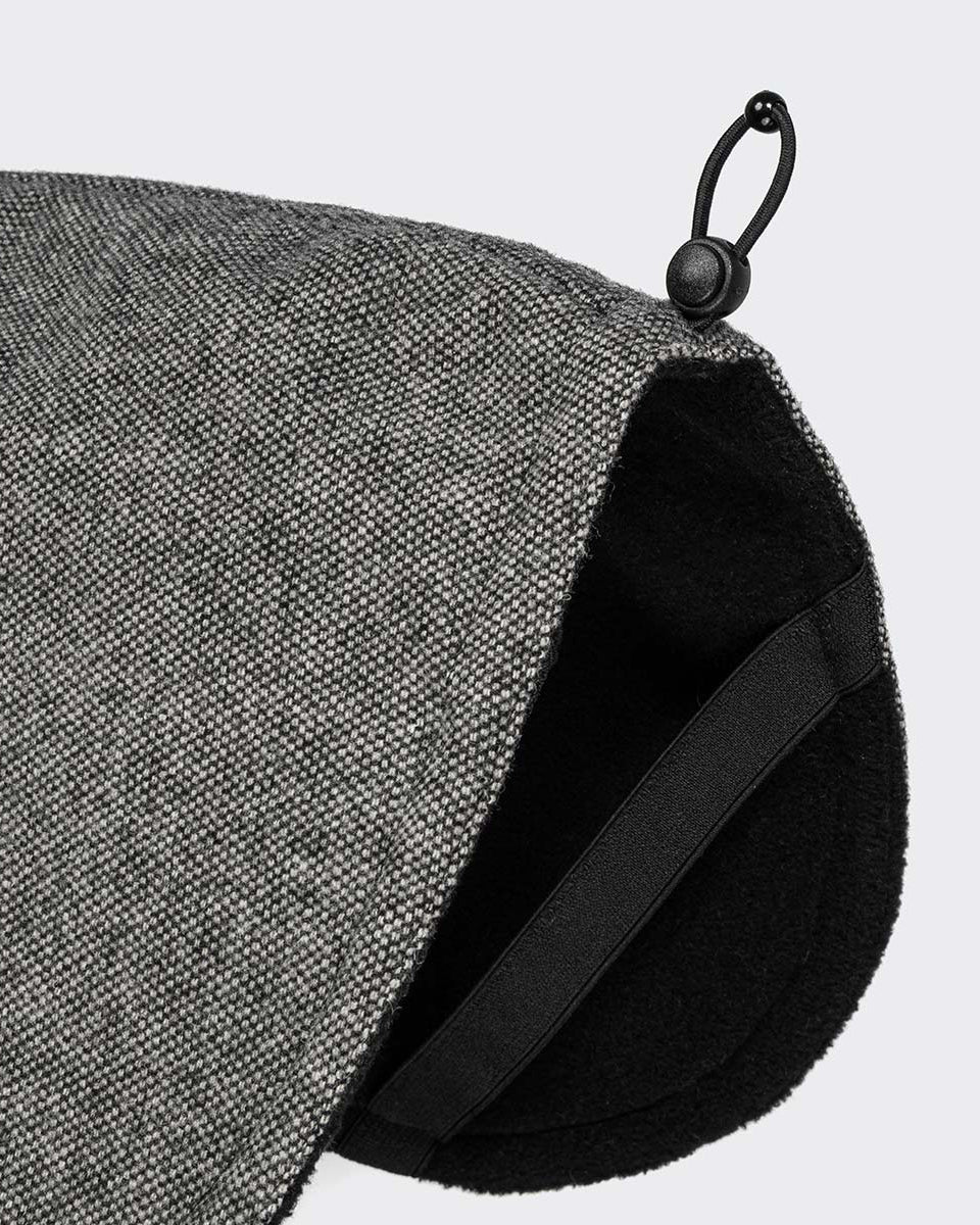 CLOUD7 Dog Coat Brooklyn Tweed Black LONG
