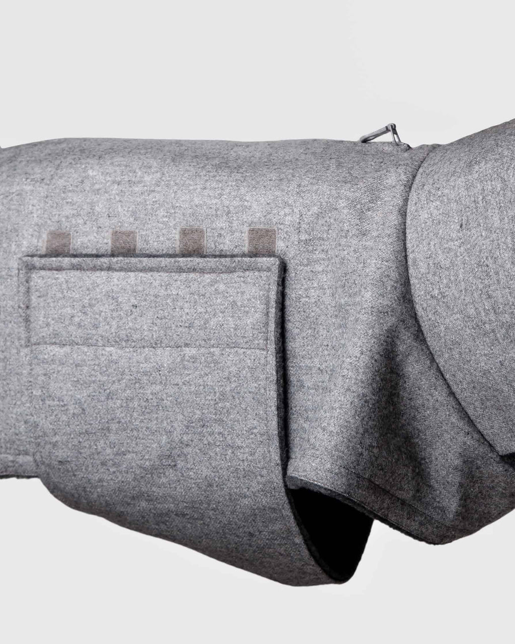 CLOUD7 Hundemantel Brooklyn WINDHUND Flanell Grey