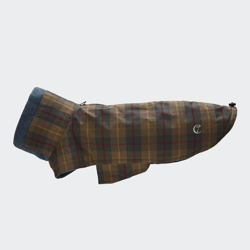 CLOUD7 Hundemantel Brooklyn Waxed Tartan