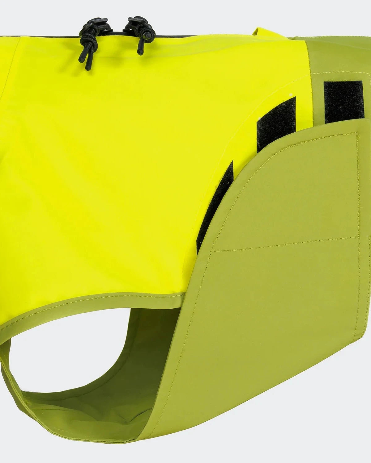 CLOUD7 Dog Raincoat AKTIV DACHSHUND Neon Green/Light Olive