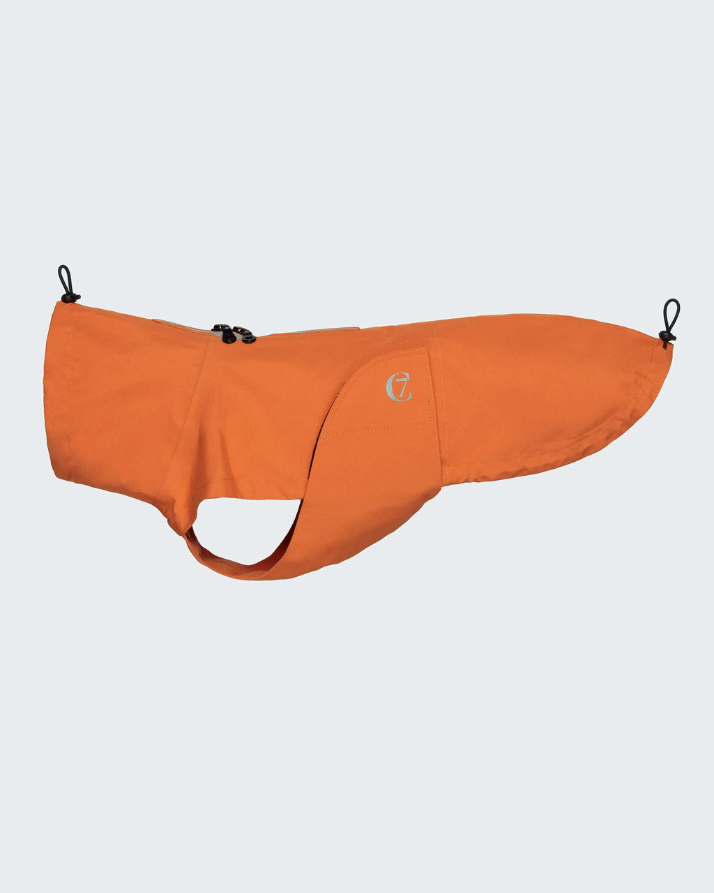 CLOUD7 Hunderegenmantel Dublin 1.0 DACKEL Orange