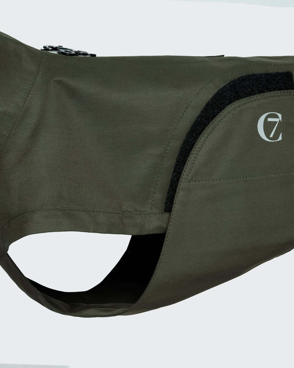 CLOUD7 Hunderegenmantel Dublin 1.0 Dark Olive