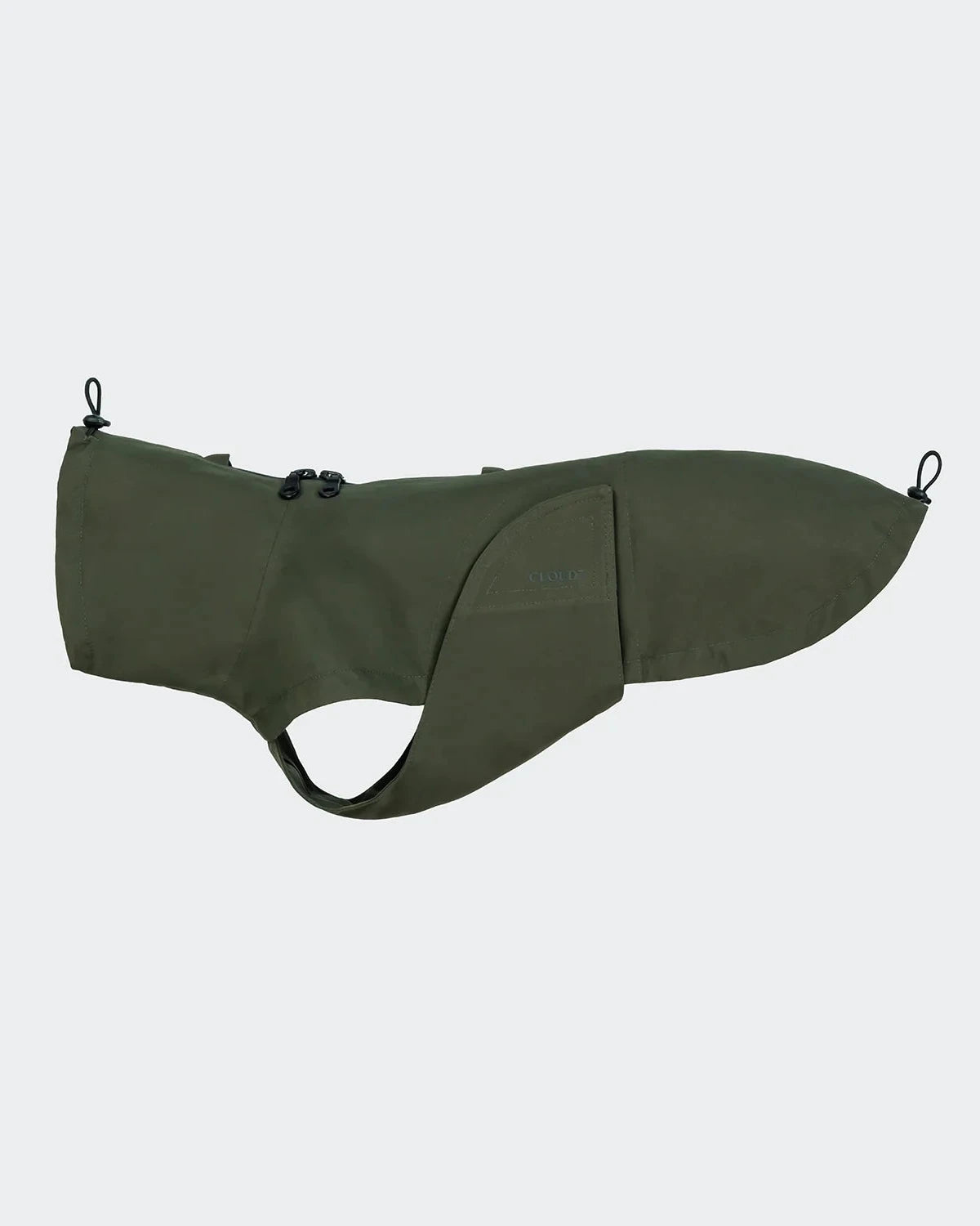 CLOUD7 Hunderegenmantel Dublin 2.0 DACKEL Dark Olive