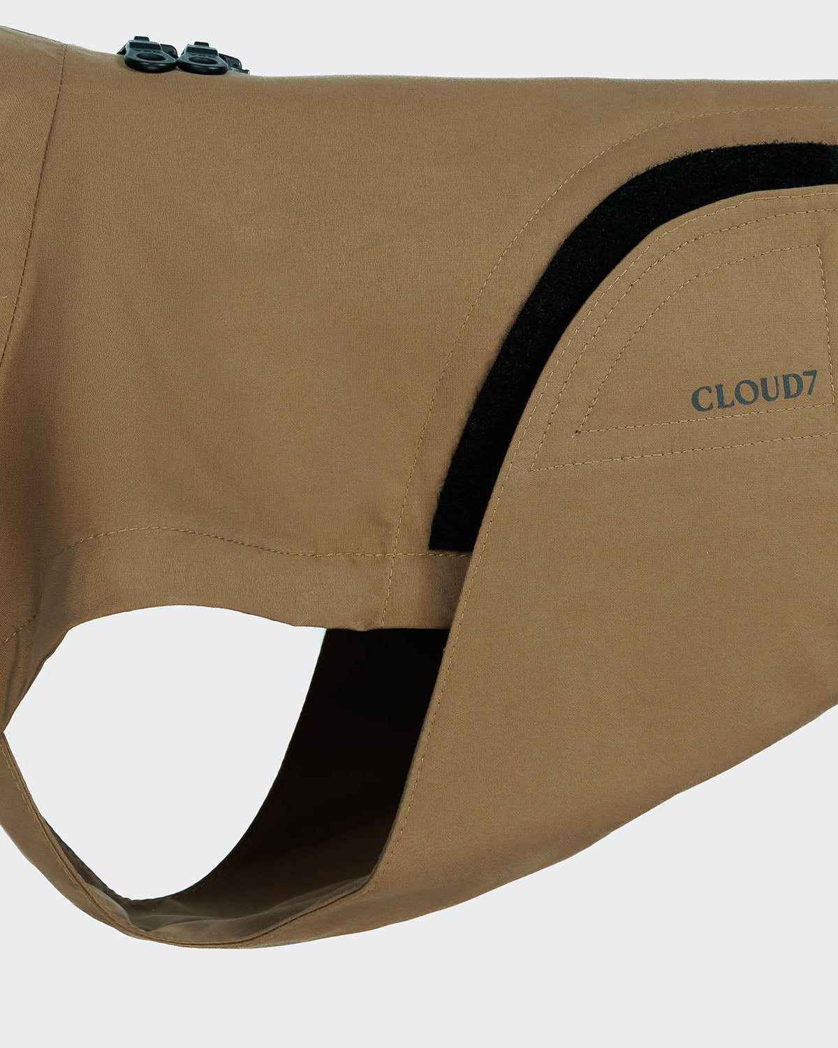 CLOUD7 Hunderegenmantel Dublin 2.0 DACKEL Sandy Brown
