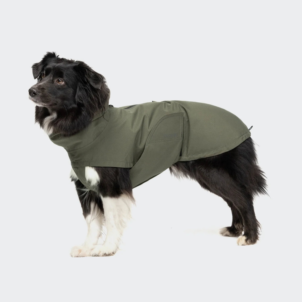 CLOUD7 Hunderegenmantel Dublin 2.0 Dark Olive