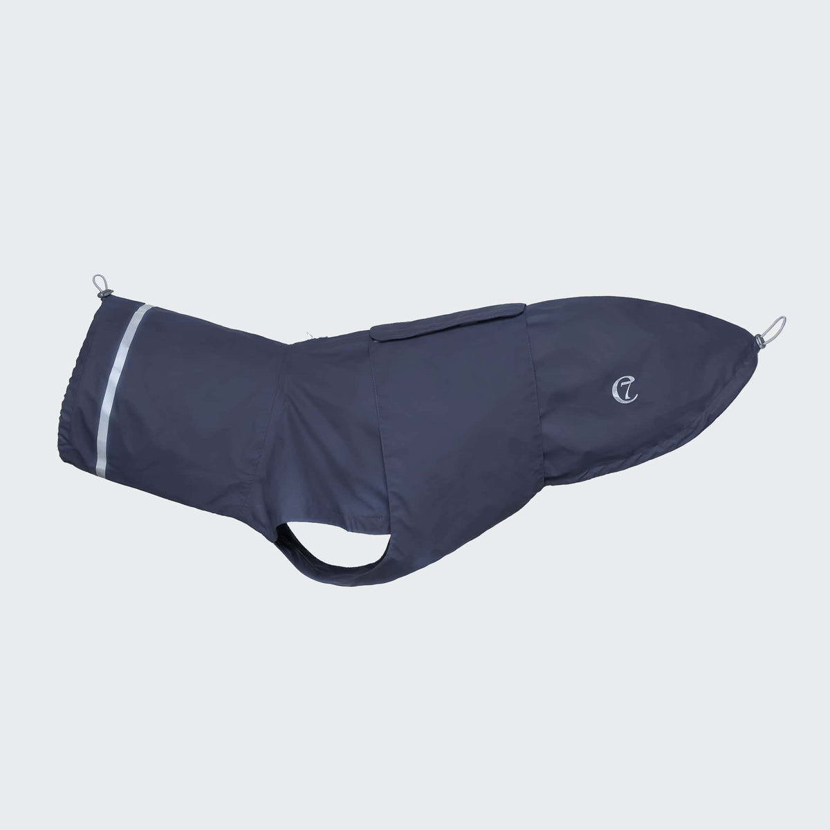 CLOUD7 Hunderegenmantel Hamburg Dove Blue