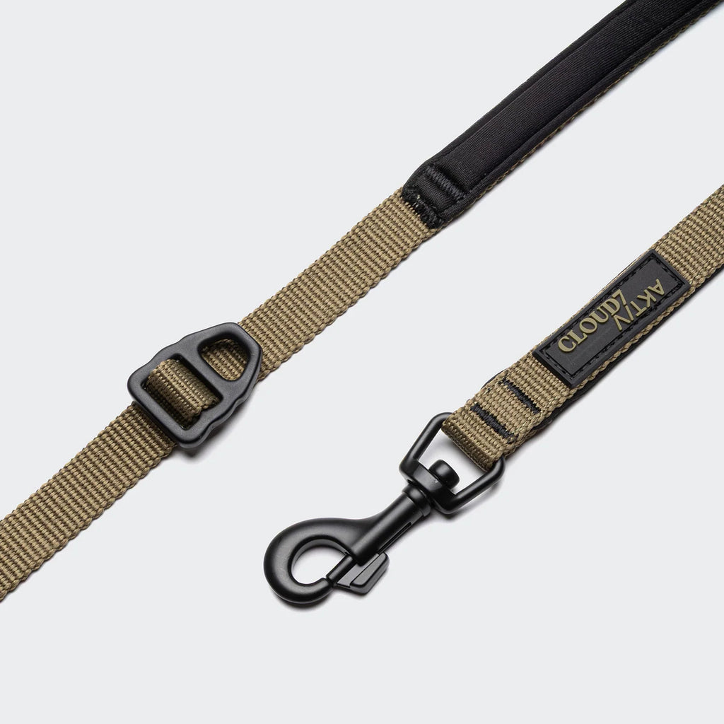 CLOUD7 L-1 Hands-Free Leash ACTIVE Khaki/Grey