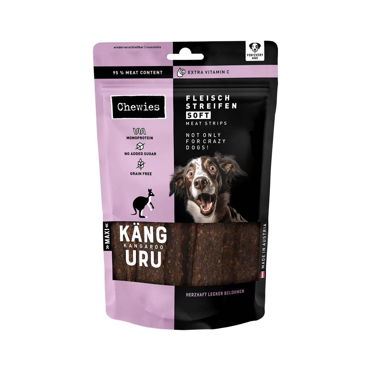 Chewies Fleischstreifen Känguru