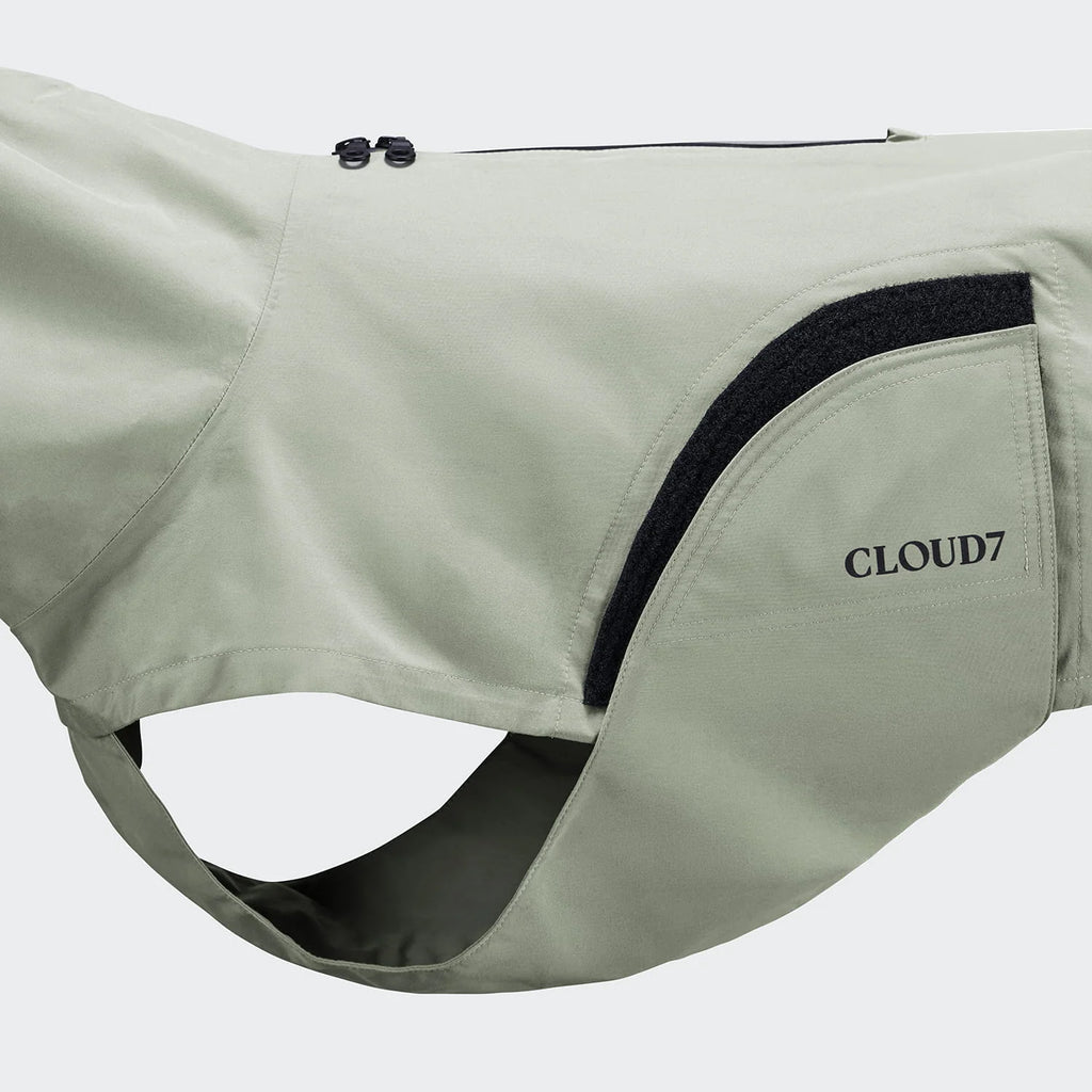 CLOUD7 Hunderegenmantel Dublin 2.0 Dusty Mint