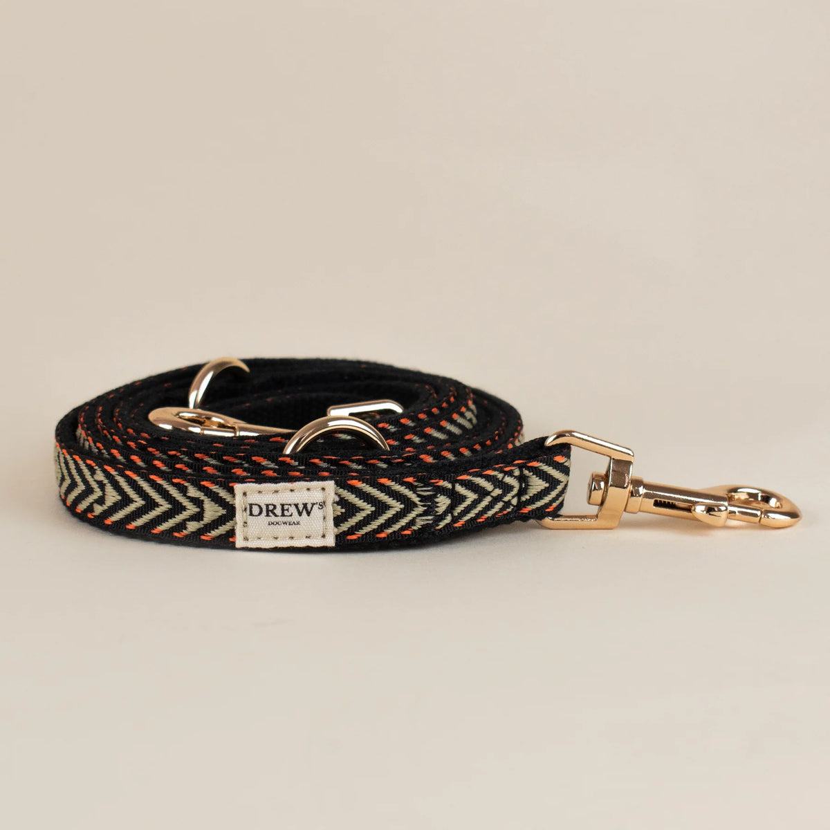 Drew's Dogwear Hundeleine Bright Orange