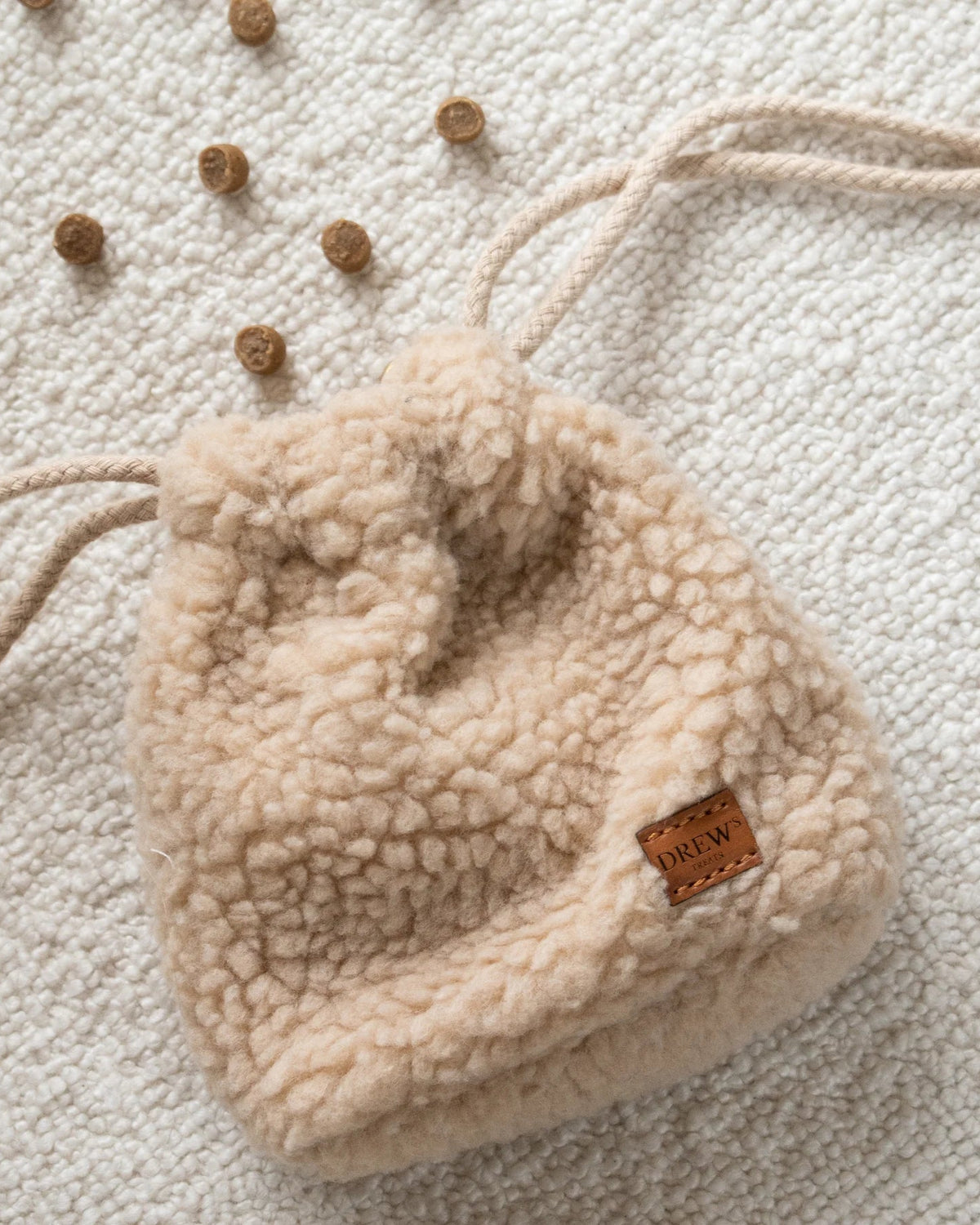 Drew's Dogwear Leckerlibeutel Teddy Beige