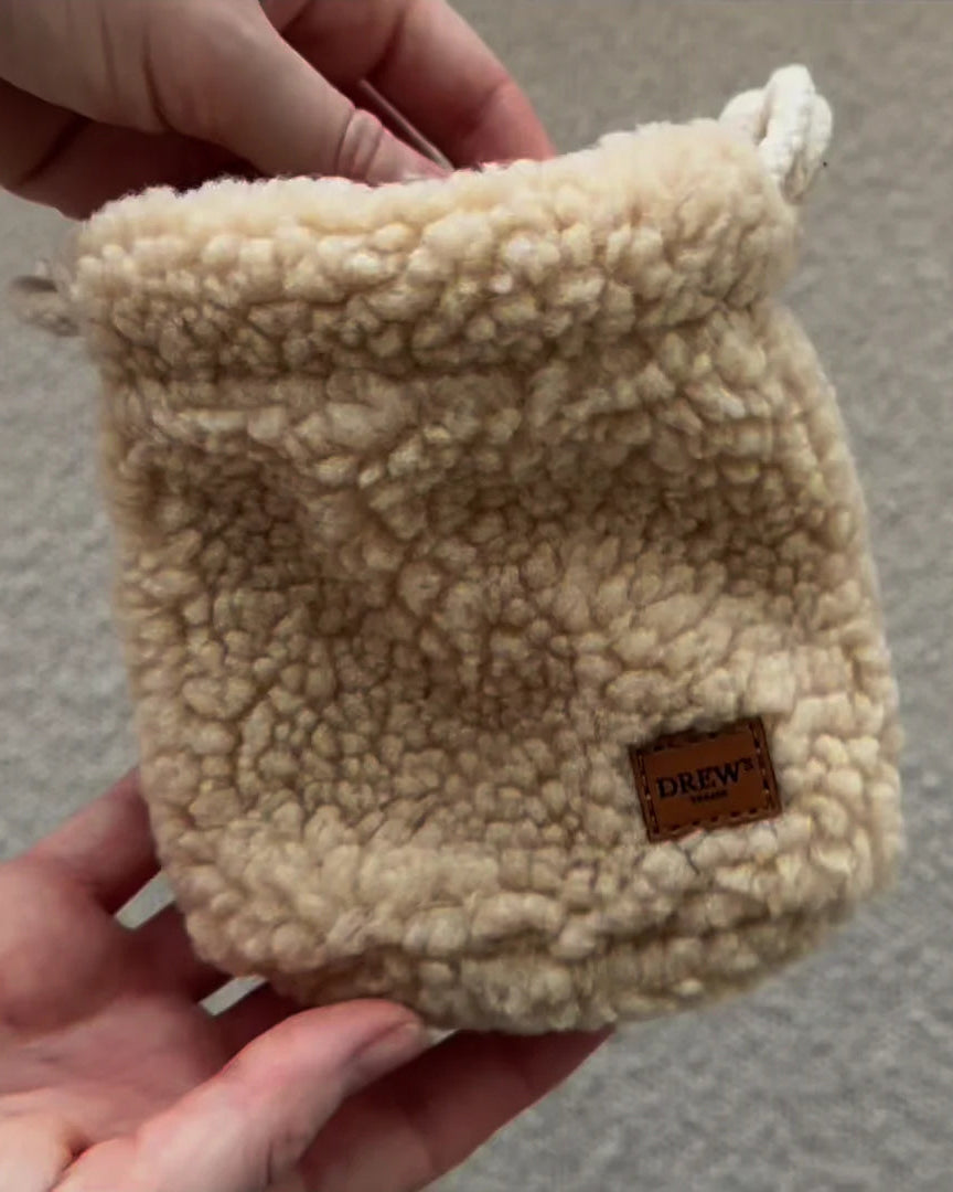 Drew's Dogwear Leckerlibeutel Teddy Beige