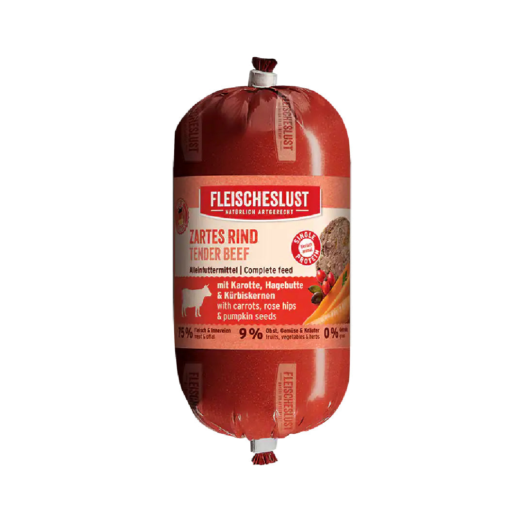 Fleischeslust Nassfuttermenü Rind