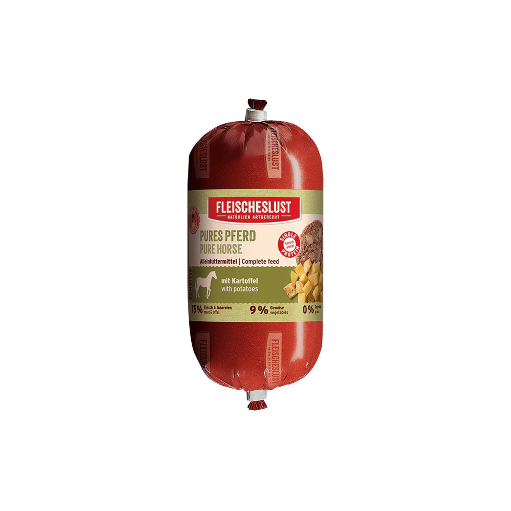 Fleischeslust Wet Food Menu Horse