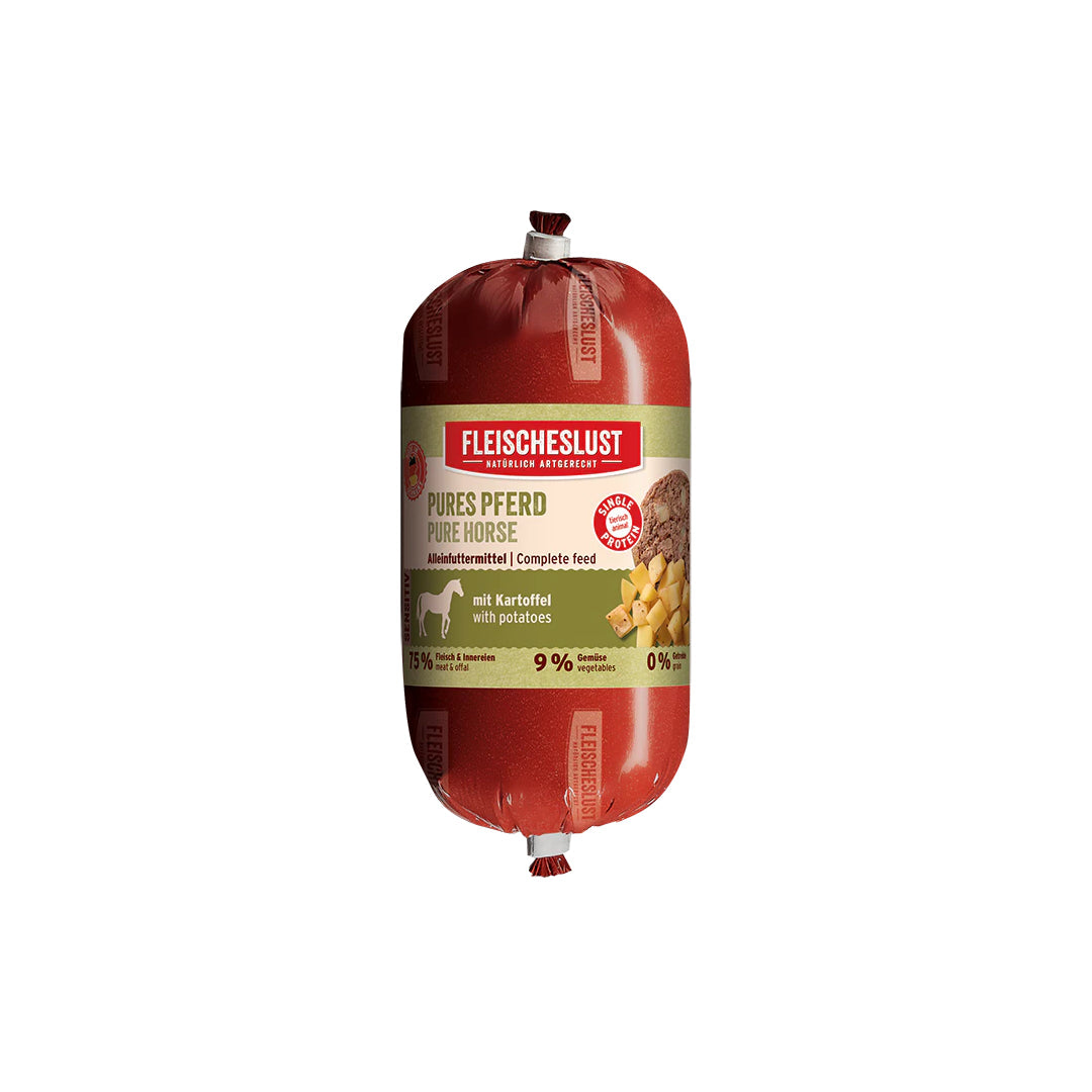 Fleischeslust Nassfuttermenü Pferd