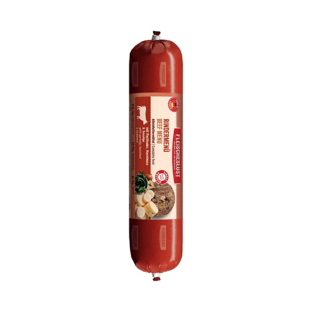 Fleischeslust Wet Food Menu Beef