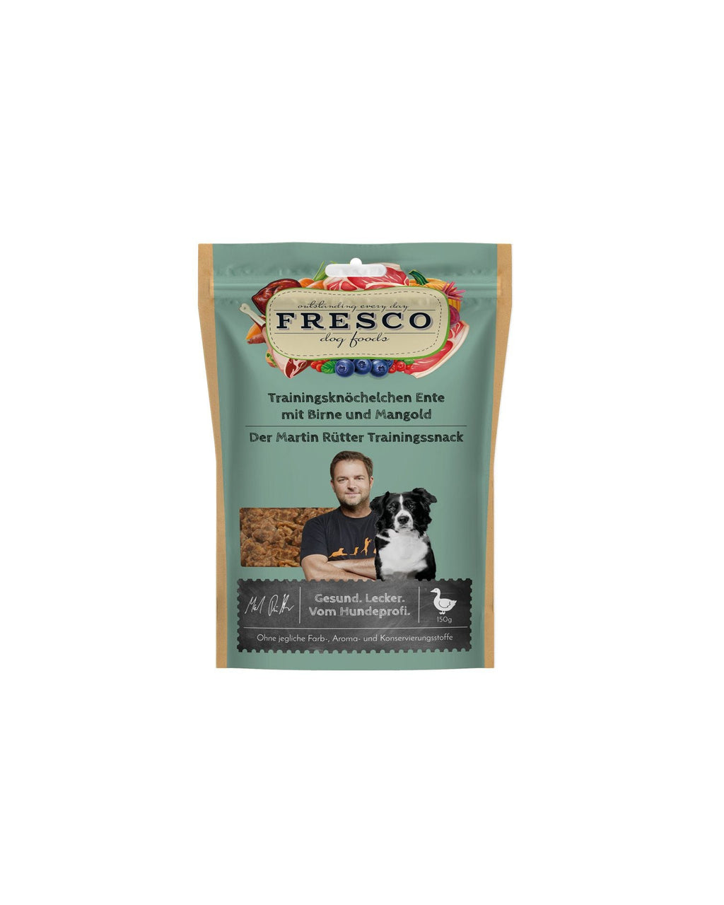 Fresco Training Treats Duck with Pear & Swiss Chard
